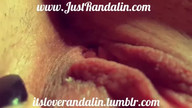 Love Randalin Plays with Clit! Www.itsloverandalin.tumblr.com