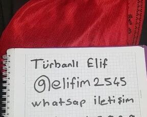 turbanli elif iletisim icin bilgilerini paylasiyor