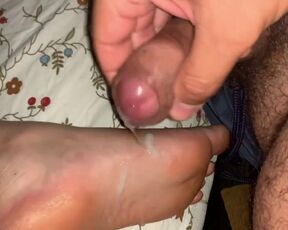 cum in foot