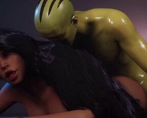 Woman Mates With Male Alien