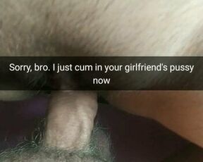 Sorry man, im cumming inside your GF pussy now - Milky Mari