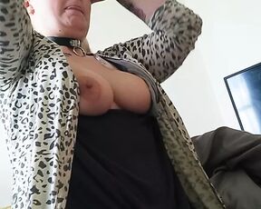 Daytime mouthfuck and huge busty tits