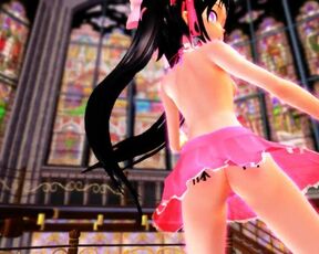 【MMD】Pink Cat - NJXA Pink【R-18】