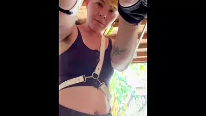 POV: captured by bandits and restrained upside-down, their leader teases you while pulling arrows ????