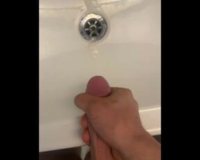 Cumming in the Sink