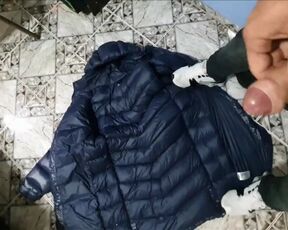 Cum my puffy down coat