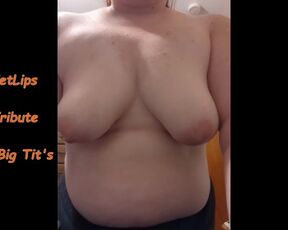 Cum Tribute for TwoWetLips Cum on Picture of Her Big Tits.