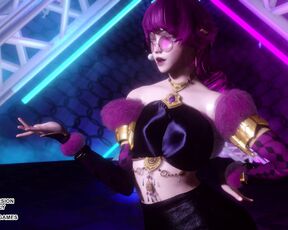 MMD JIYEON -Take a hike Evelynn Sexy Kpop Dance League of Legends KDA