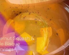 Butternut Squash & Apple Bisque