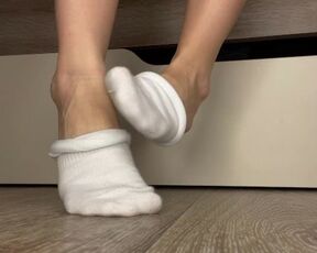 I take off my socks for you