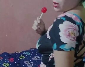 Lollipop and Masturbation