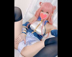 Japanese Cosplay girl POV 【コスプレ生挿れエッチ動画????】プリコネ ハツネ