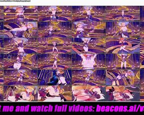 Genshin Impact - Fischl - Sexy Dance Xray Clothes + Sex Lying Doggystyle (3D HENTAI)