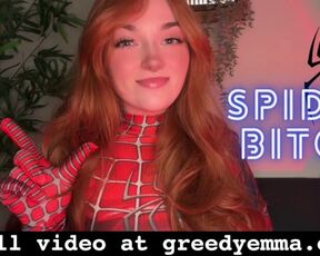 Spider-Bitch Marvel Cosplay - Goddess Worship Beta Loser Humiliation