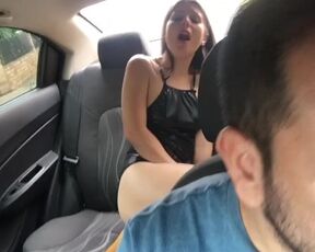 I have my lush toy in my pussy and the driver has control of my toy and makes me cum in the uber