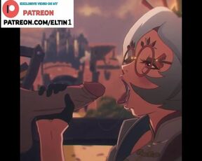 Purah Do Amazing Blowjob And Getting Cum On Face | Best Zelda Hentai 4k 60fps