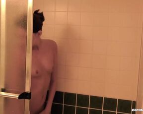 Miranda Miller Blows Daddy in the Shower