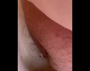 Peeing my diaper POV from inside!