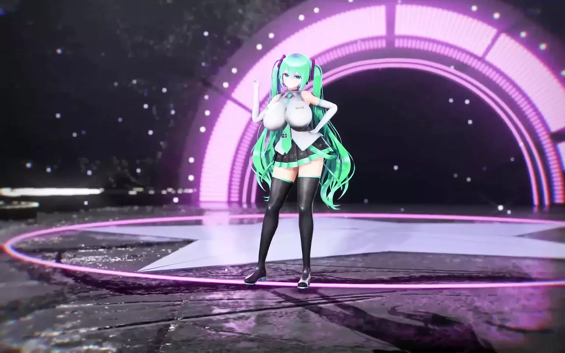 MIKU BIBBIDIBA Naked - mmMmm - All Colors Compilation Smixix