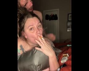 Smoking MILF Chery Gets Her Ass Eaten- Full Vid On OF