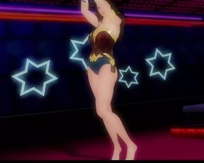 Wonder Woman Sexy Striptease Dance