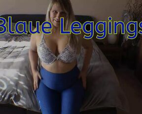 Blue Leggings